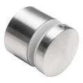 Pontrögzítő üveghez fi 50/30/M10x45, üveg 8-21,52 mm, AISI 304, lapos rendszer, szatén 000-262 (1)