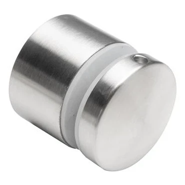 Pontrögzítő üveghez fi 50/30/M10x45, üveg 8-21,52 mm, AISI 304, lapos rendszer, szatén 000-262 (1)