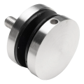 Pontszerű üvegrögzítő fi 50/8/M10x50, üveg 8-17,52 mm, AISI 304, lapos rendszer, szatén 000-266 (1)