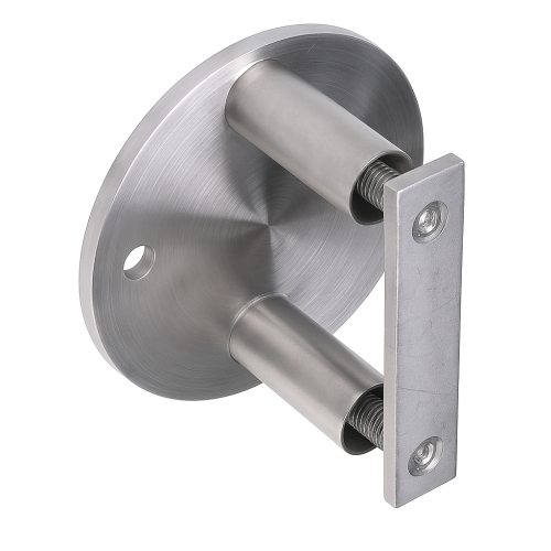 Oldalsó oszloprögzítő fi 42,4 mm csőhöz fi 100 mm AISI 304 szatén 000-299 (1)