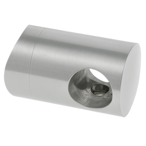 Átmenő tartó rúdhoz/csőhöz fi 12 mm. rendszer 42,4 mm csőhöz, AISI 304 szatén 000-290 (1)