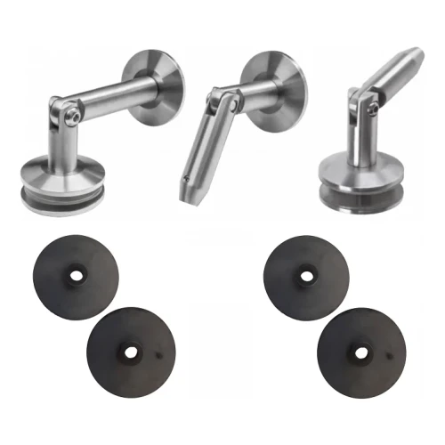 M10 üvegtetőrendszer 3 részes feszítő fi 10 mm üveg 8-17,52 mm AISI 304 szatén 000-261 (1)