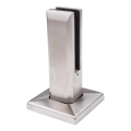 Függőleges spigot üvegtartó 50x50/100x100 mm üveg 12-17,52 mm AISI 304 szatén 000-291 (3)