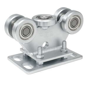 Futószerkezet 80 acél görgők toló kapuhoz állítással 5-görgős