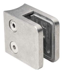 Üvegfogó 45x45x26 mm üveg 6-10,76 mm zamak rendszer 42,4 mm nyers