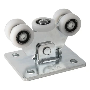 Alumínium profilhoz való futókocsi 5 görgős műanyag görgőkkel