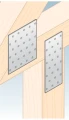 Perforált lemez ácskötő PP 9 80x200x2,0 000-366 (5)