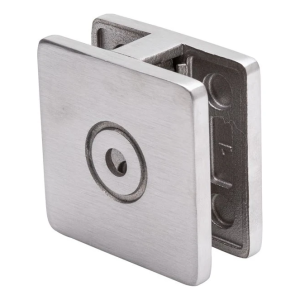 Üvegfogó 8-10 mm 60x60x28 mm AISI 304 sík rendszer, szatén