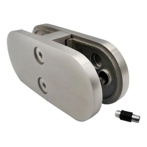 Üvegfogó 6-12,76 mm 180° 106x45x30 mm pin AISI 304 szatén