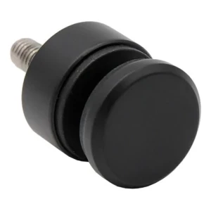 Pontszerű üvegrögzítő 6-12 mm fi 30/13/M8x40 AISI 304 sík rendszer fekete