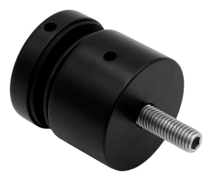 Pontszerű rotula üvegfogó fi 50mm M10 menet síkrendszer fekete