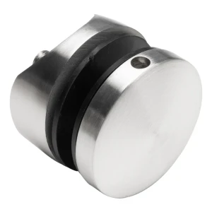 Üvegfogó pontszerelék 8-17,52mm fi 50/8/M10x50 AISI304 szatén