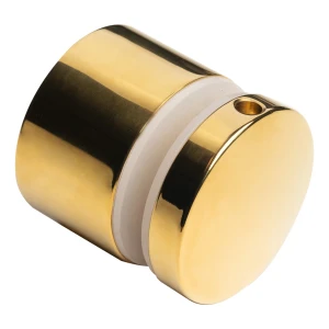 Pontszerű üvegfogó 10,38-17,52mm fi 50/30/m10x40 AISI304 sík rendszer arany