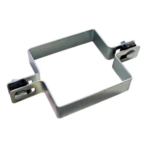 Köztes bilincs kerítéspanelekhez 100x100 mm horganyzott