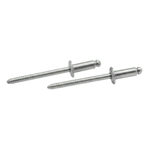 Rozsdamentes acél szakítórivet 4x10 mm A2 recézett DIN 7337