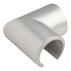 Kozza – korlát csatlakozó könyök 90° alumínium fogóhoz fi 40 mm üveghez 12–21,52 mm