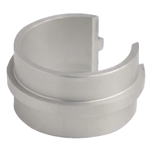 Kozza korlát összekötő alumínium kerek kapaszkodóhoz fi 40 mm 180°