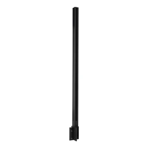 Sarokoszlop korlát 45x45x1283mm alumínium üveg 8,72mm sötétszürke Kozza KR7500