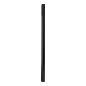 Sarok oszlop korlát 45x45x1283mm üveg 8,72mm sötétszürke Kozza KR7500