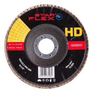 Star Flex HD – kerámia lamellás tárcsa 125 mm T29 80-as szemcseméret