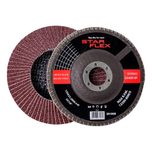 Star Flex lamellás tárcsa acélhoz T29 125 mm 40-es szemcseméret