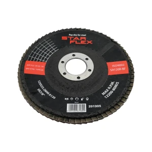 StarFlex lamellás tárcsa acélhoz T29 125 mm – szemcseméret 120