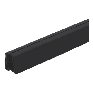 Üvegre szerelhető fogóhoz gumitömítés 8–11 mm, 24×24 mm, fekete