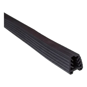 Gumi tömítés üvegre felhelyezett korlát fogóhoz 11,5–13,5 mm, 24x24 mm / 5 m