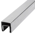 PSG Üvegre szerelt korlát 40x40 mm AISI 304 szatén - 2500 mm 001-082 (1)