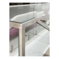 PSG Üvegre szerelt korlát 40x40 mm AISI 304 szatén - 2500 mm 001-082 (4)