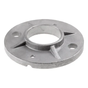 Karima szerelő talp korláthoz ⌀42,4 mm – acél, furatos