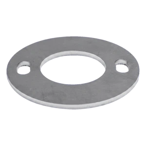 Korlátstolp alap hegesztéshez fi 80 mm – rozsdamentes acél AISI 304, 42,4 mm-es rendszer
