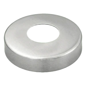 Rozsdamentes takarórozetta Ø42,4 mm-es csőhöz – szatén, Ø96 mm