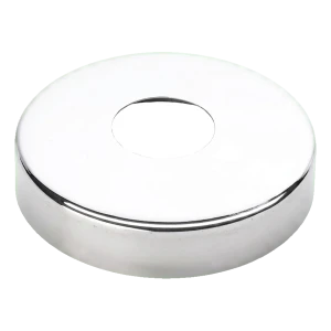 Takaró rozetta kerek, Ø42,4 mm-es csőhöz – rozsdamentes acél AISI 304, fényes
