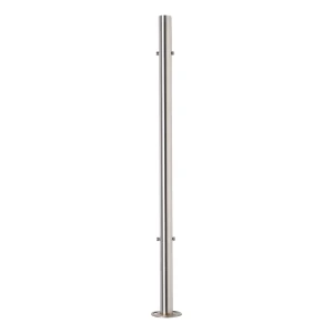 PINOX korlát középső oszlop fi 42,4 mm × 981 mm – AISI 304 rozsdamentes acél, szatinált