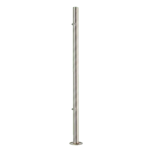 PINOX – sarok korlátoszlop fi 42,4 mm h981 mm rozsdamentes acél AISI 304 szatén