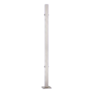 PINOX középső korlátoszlop 40x40 mm h981 mm rozsdamentes acél szatén
